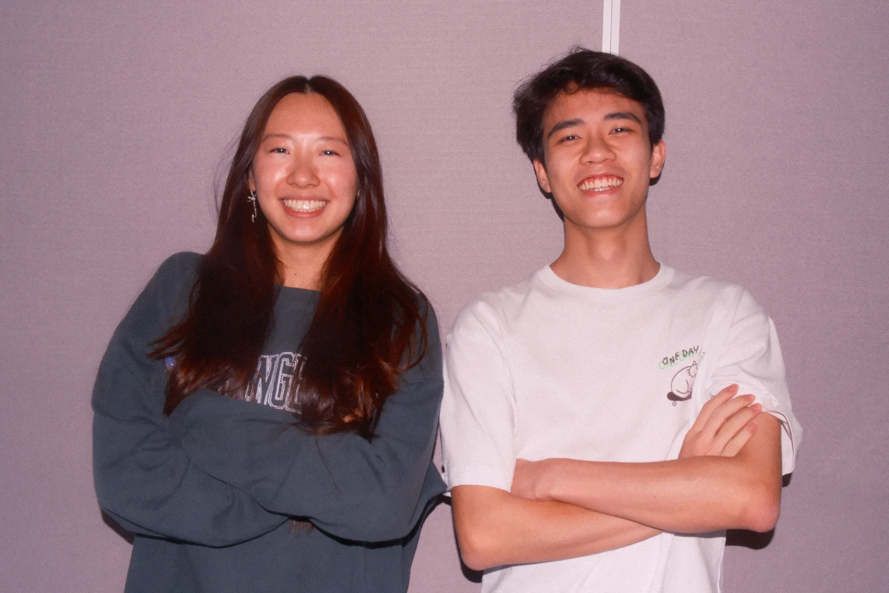 Daisy Chen and Aydan Lau, presidents